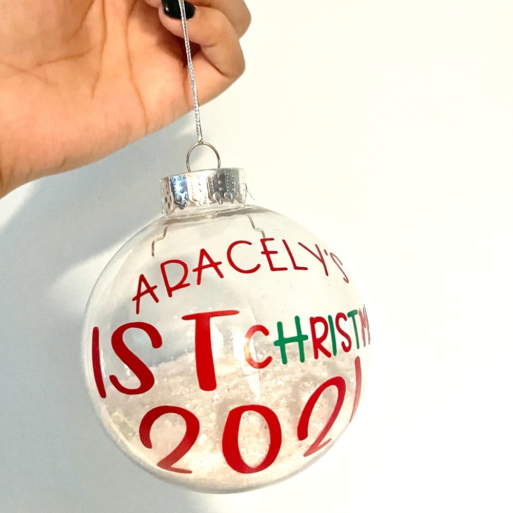 PERSONALIZED CHRISTMAS ORNAMENT 🎄✨